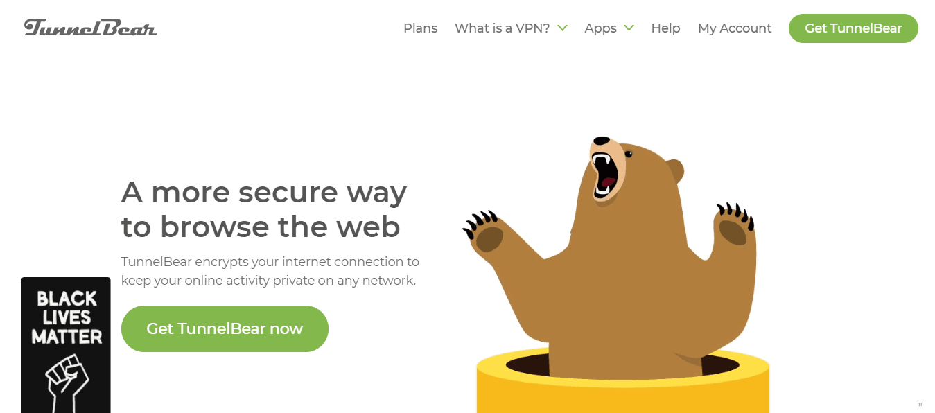 tunnelbear screenshot