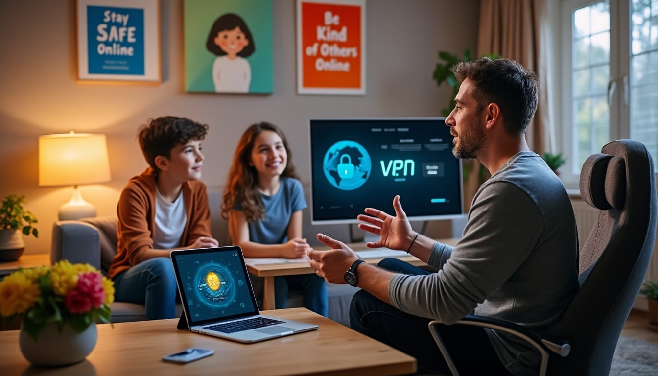 découvrez comment utiliser un vpn pour garantir la sécurité de vos enfants en ligne. protégez-les des contenus inappropriés et des dangers d'internet tout en préservant leur vie privée. apprenez les étapes essentielles pour configurer un vpn et offrez-leur une expérience de navigation tranquille et sécurisée.